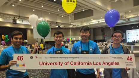 ICPC members celebrating victory!